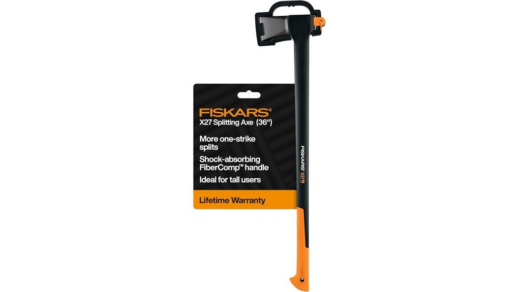 shock absorbing splitting axe