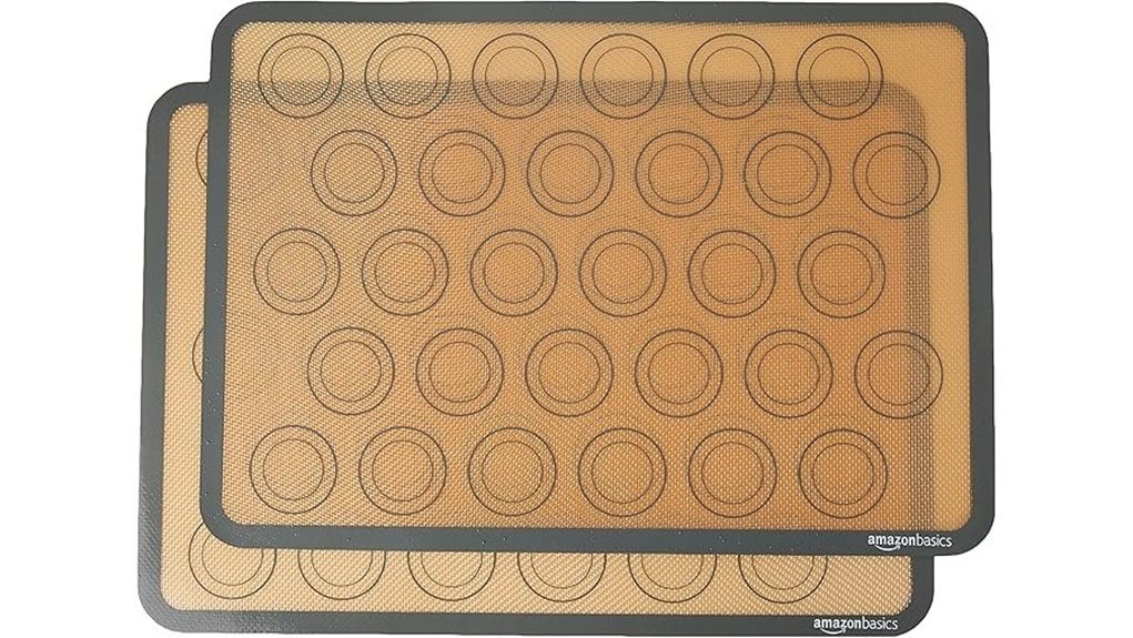 Best Baking Sheets for Macarons That Bake Perfectly silicone baking mats set
