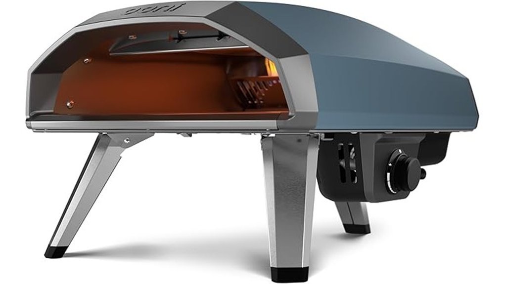 Ooni Koda 12 Review: Is This Pizza Oven Worth It slate blue gas pizza oven