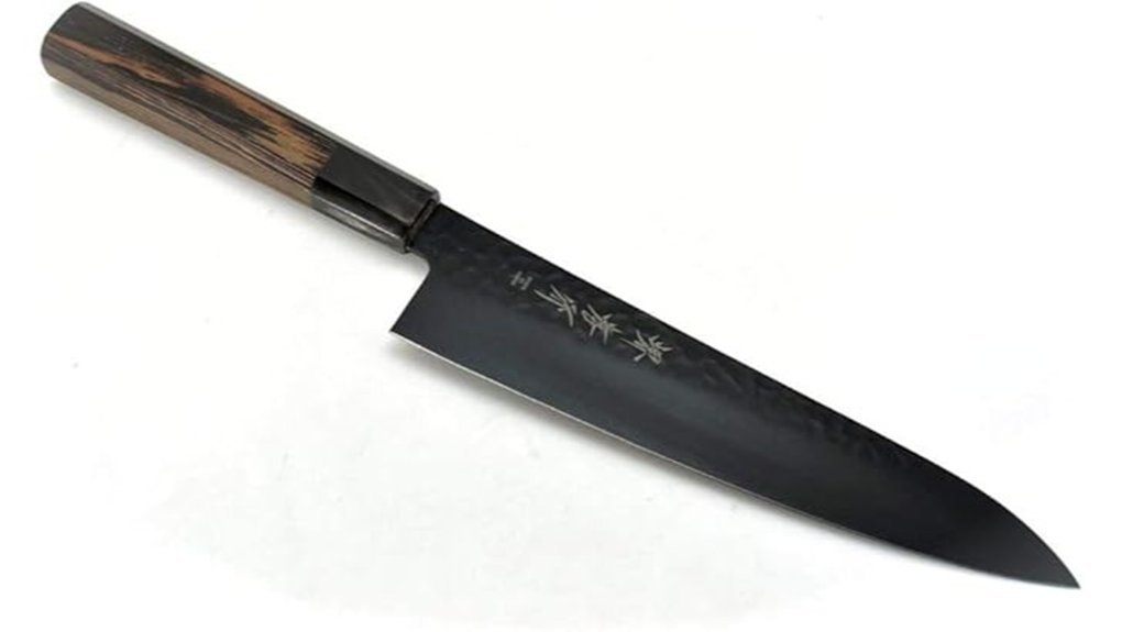 sleek hammered vg 10 knife