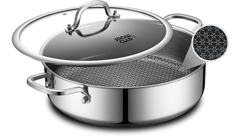 Best Pans for Braising That Deliver Deep Flavor spacious nonstick cooking pan