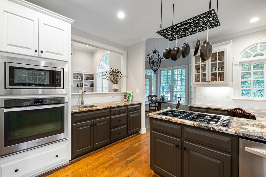 stylish space saving pot racks