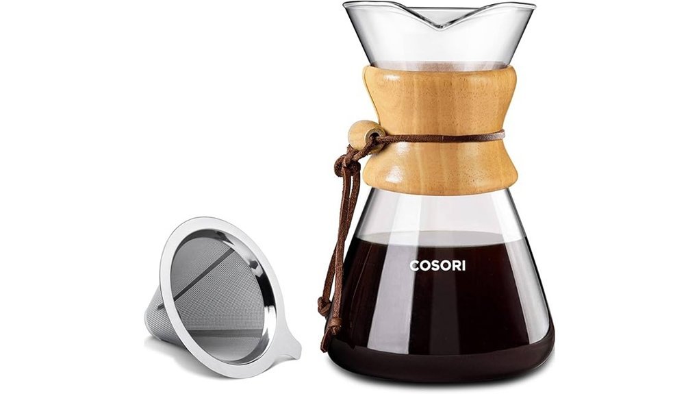 stainless filter coffee maker