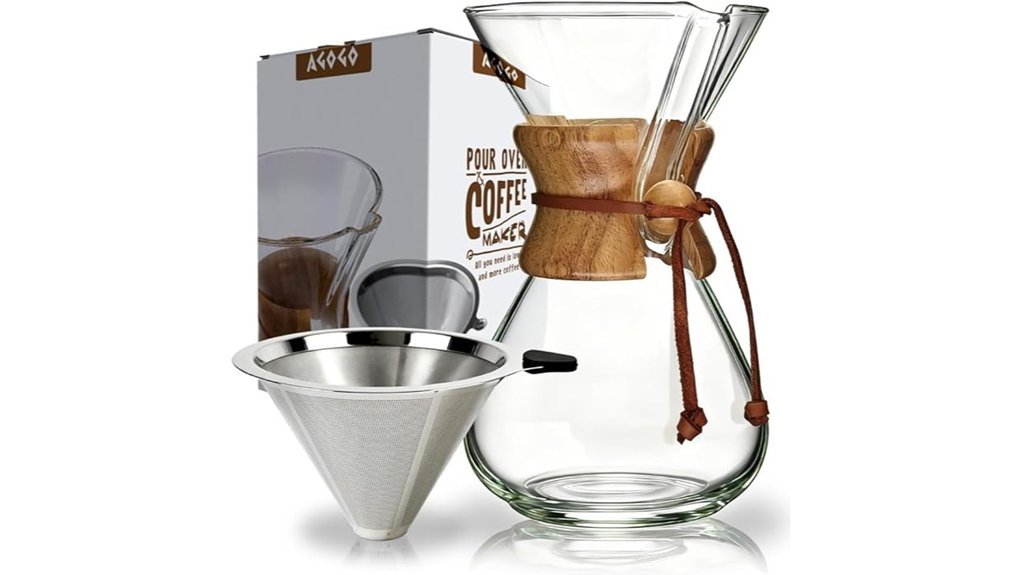 stainless filter coffee maker