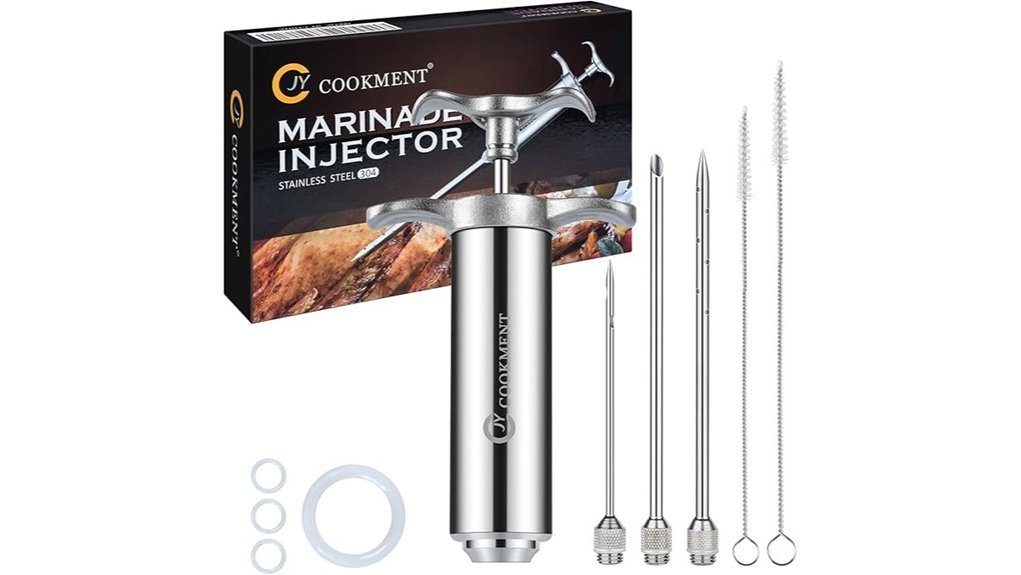 stainless steel meat injector