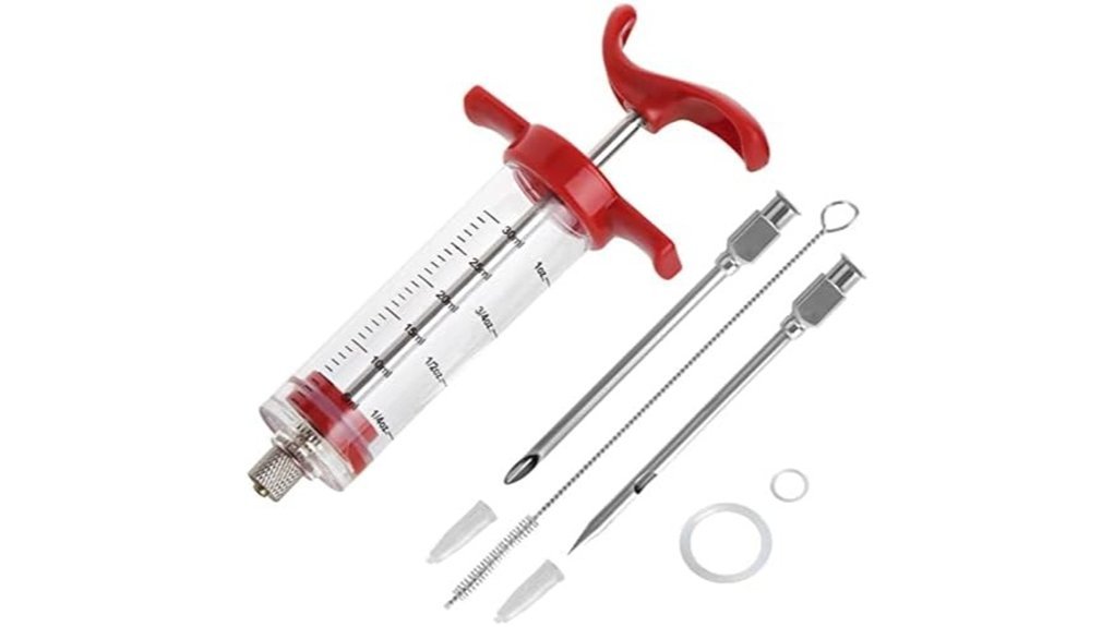 stainless steel meat injector