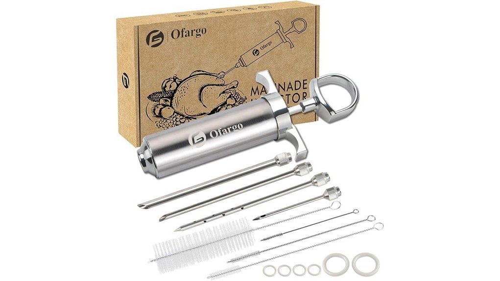 stainless steel meat injector