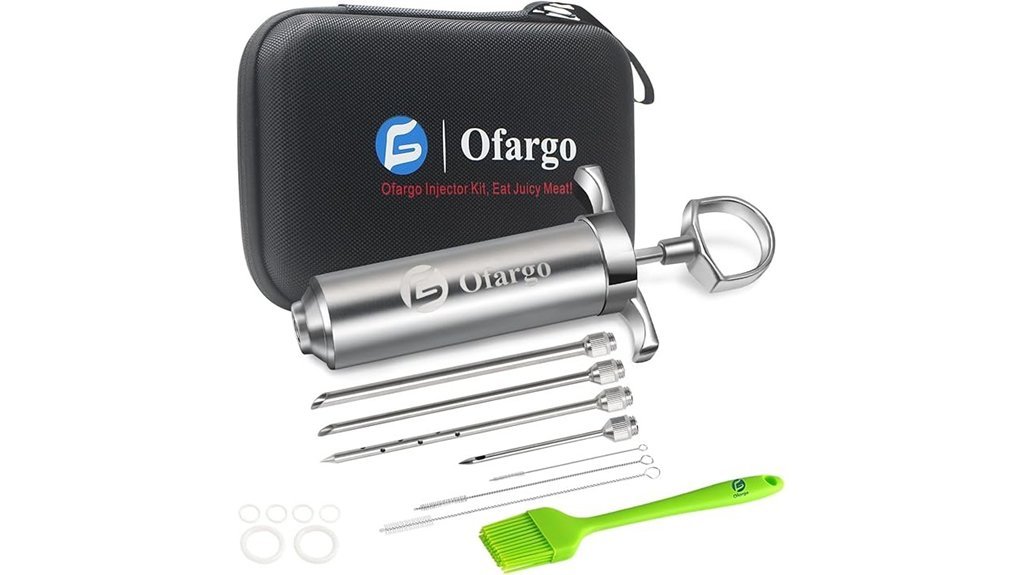 stainless steel meat injector