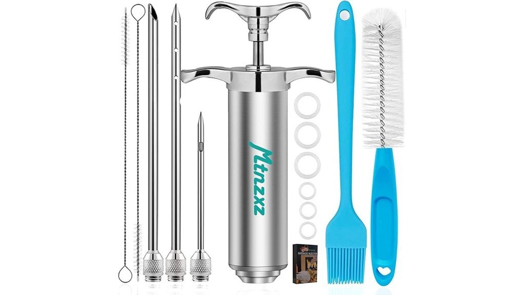 stainless steel meat injector