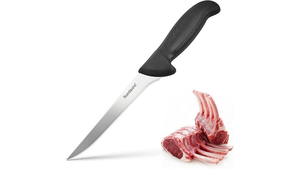 stainless steel boning knife