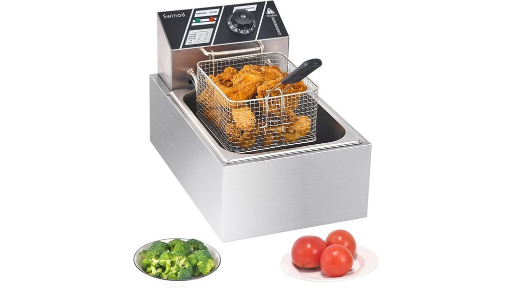 stainless steel deep fryer