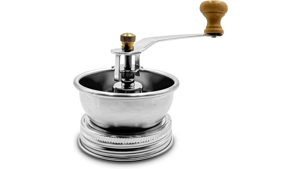 stainless steel grinder lid
