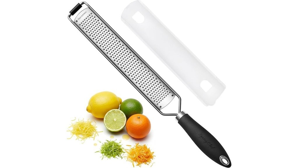 Best Zesters Home Cooks Swear By for Bright Flavor stainless steel lemon zester