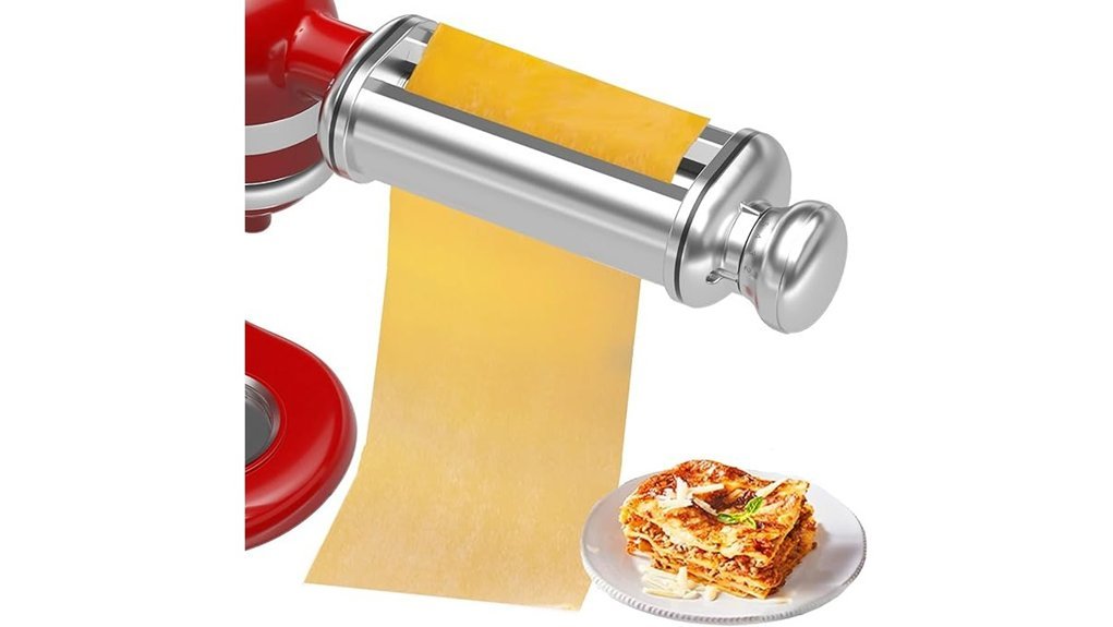 stainless steel pasta roller