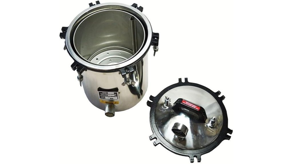 stainless steel pressure canner