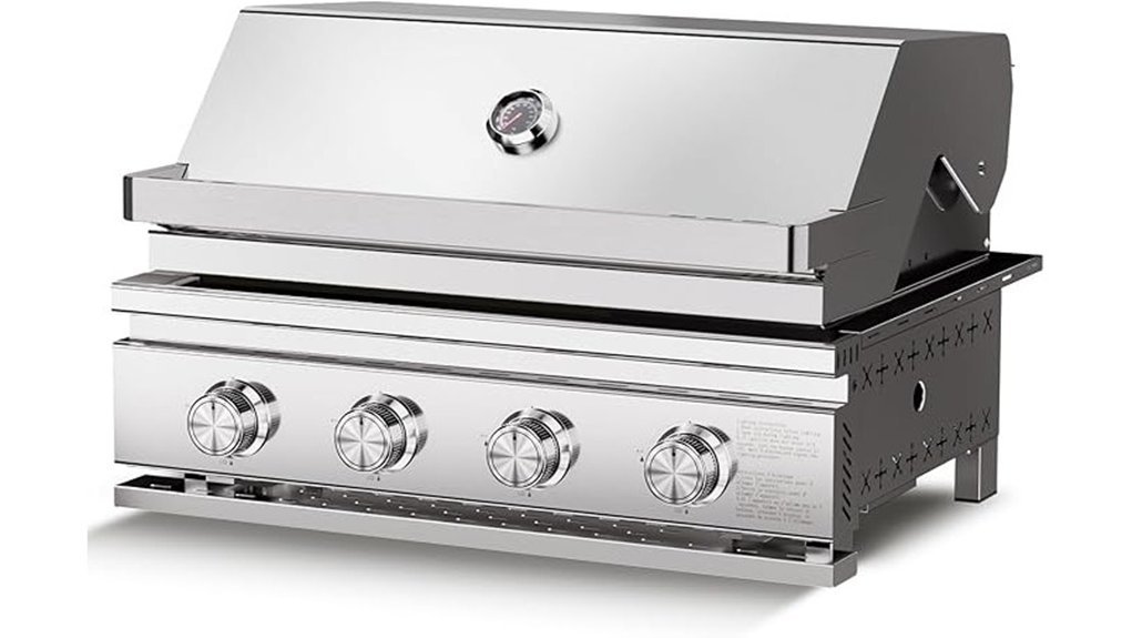 Best Built-In Grills That Elevate Any Outdoor Kitchen stainless steel propane grill