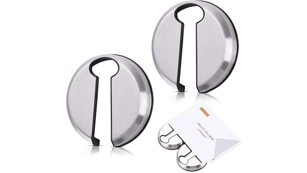 stainless steel wine foil cutter