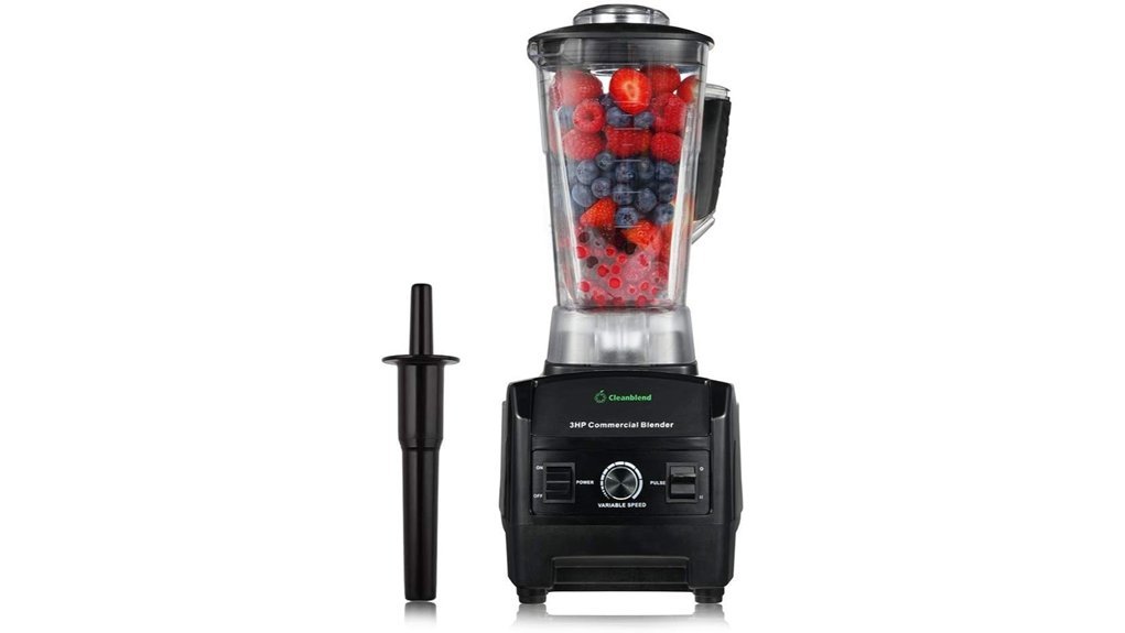 powerful 3hp commercial blender
