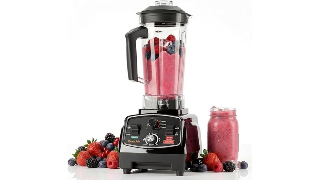 powerful blender with timer
