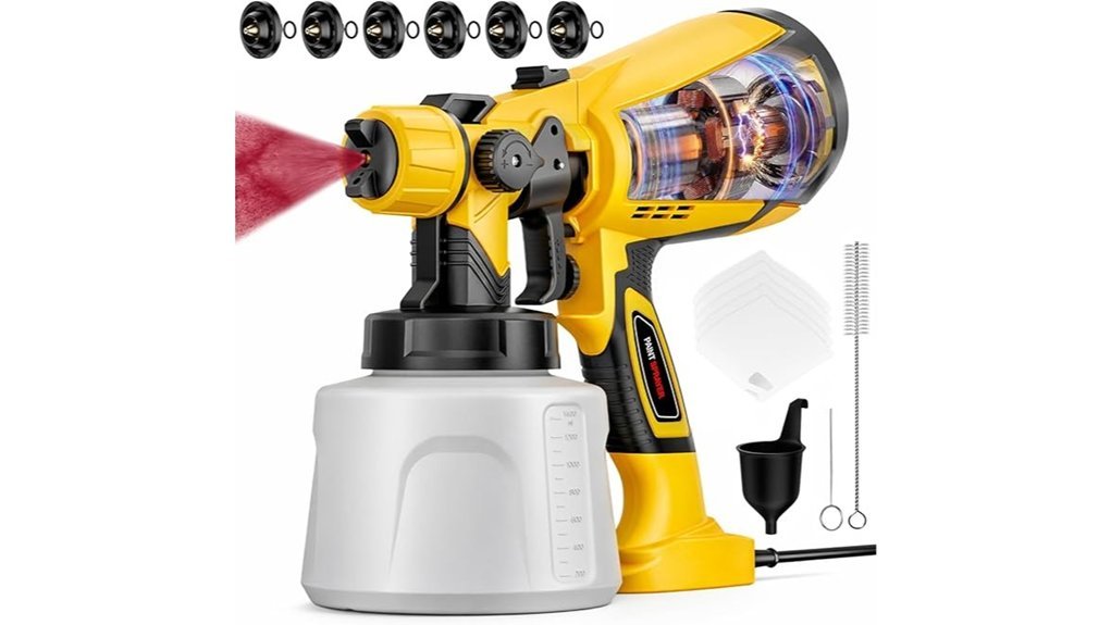 powerful hvlp paint sprayer