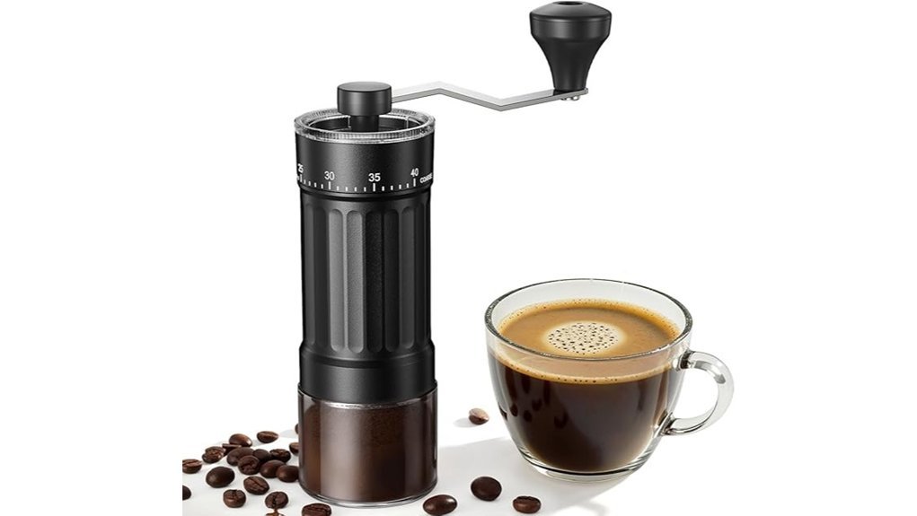 portable coffee grinder adjustable