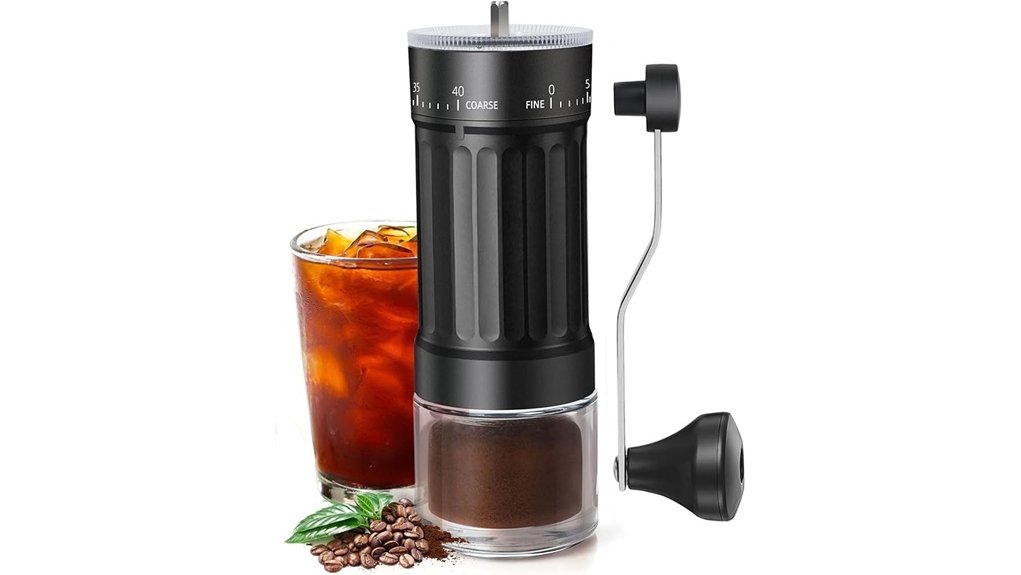 portable ceramic burr grinder