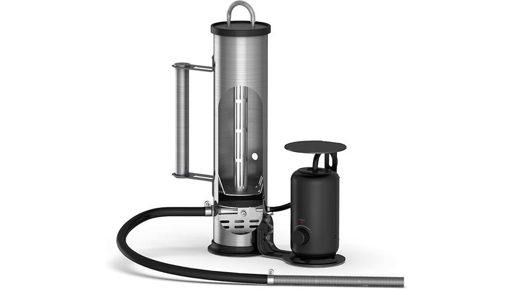 portable electric grill smoker