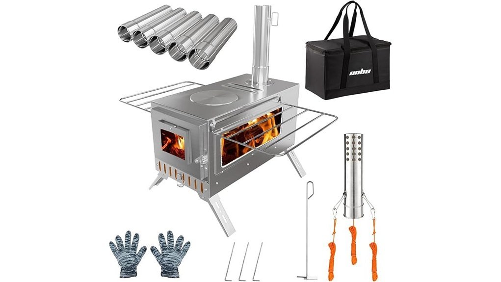 Best Wood Stove for Cooking and Heating That Do It All portable wood burning stove
