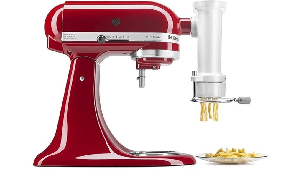 pasta press with attachments