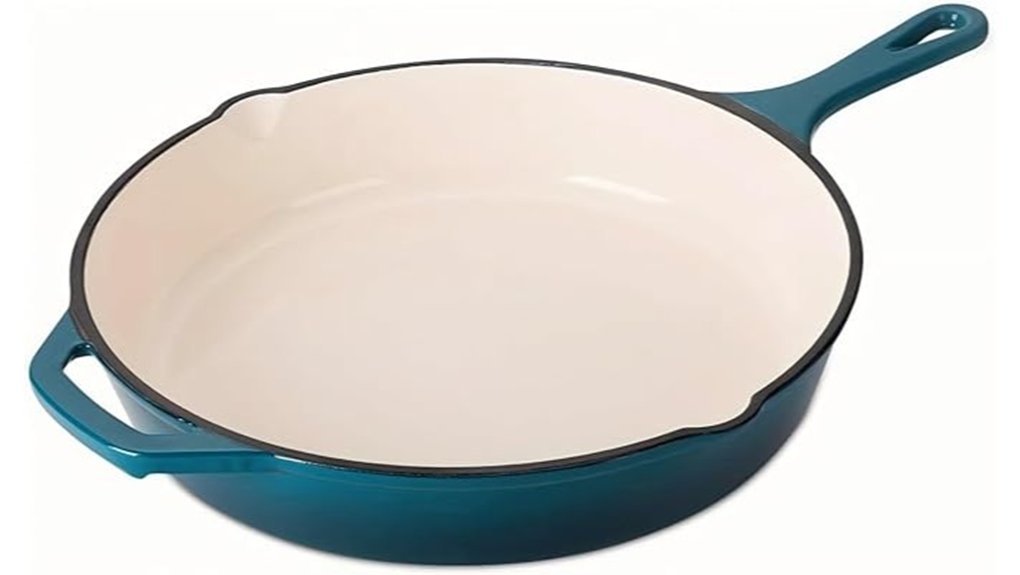 peacock blue cast iron