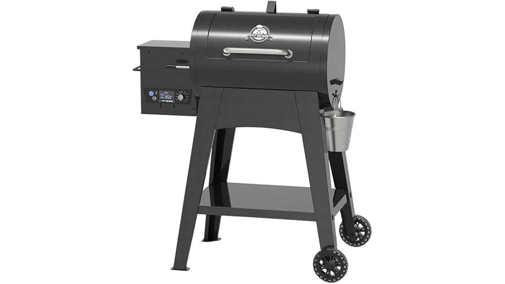 pellet grill large capacity