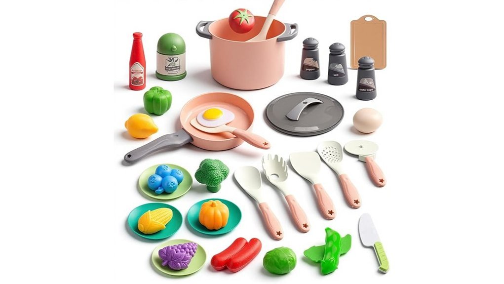 Best Play Kitchen Accessories Kids Can’t Stop Using pretend cooking playset toys