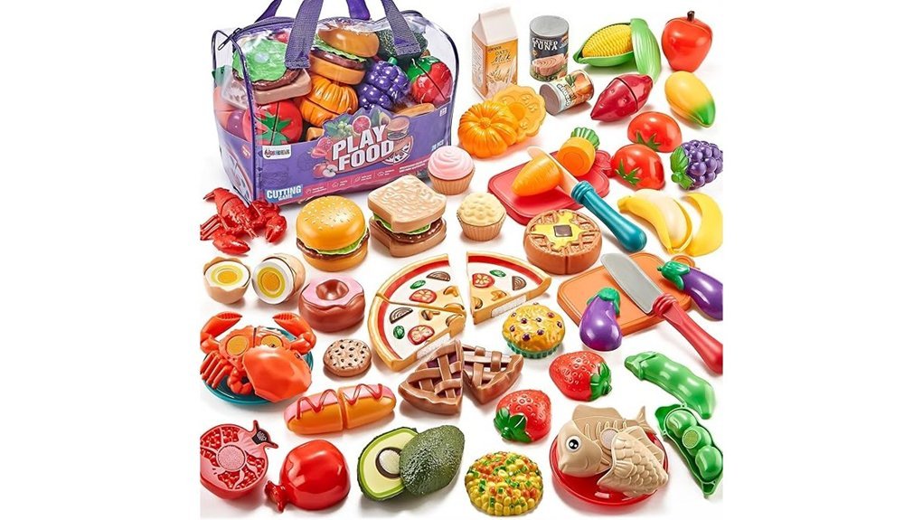 Best Play Kitchen Accessories Kids Can’t Stop Using pretend play food set
