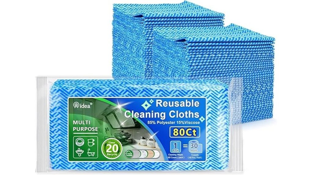 reusable cleaning cloths pack