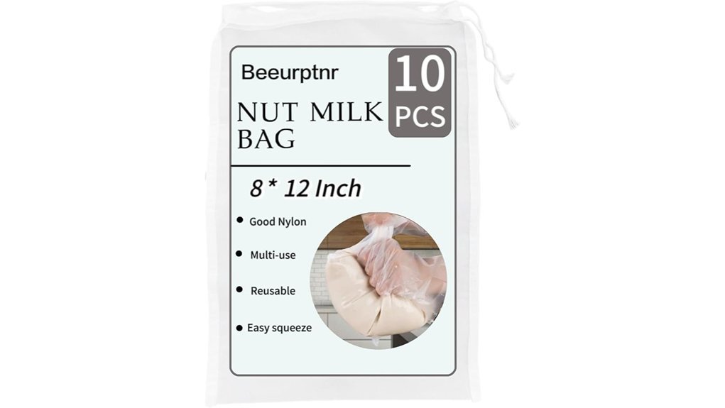 reusable nut milk bags