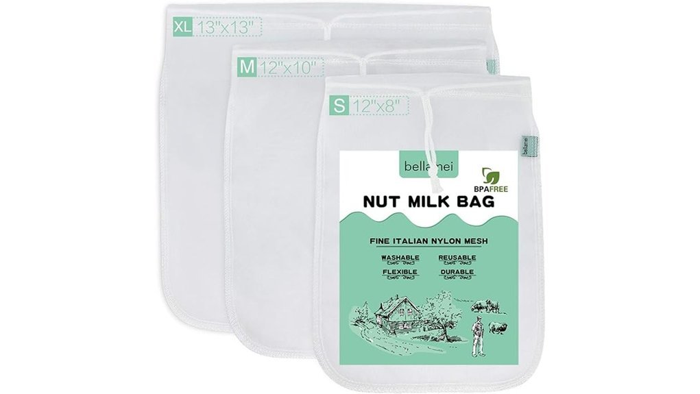 reusable nylon mesh strainers