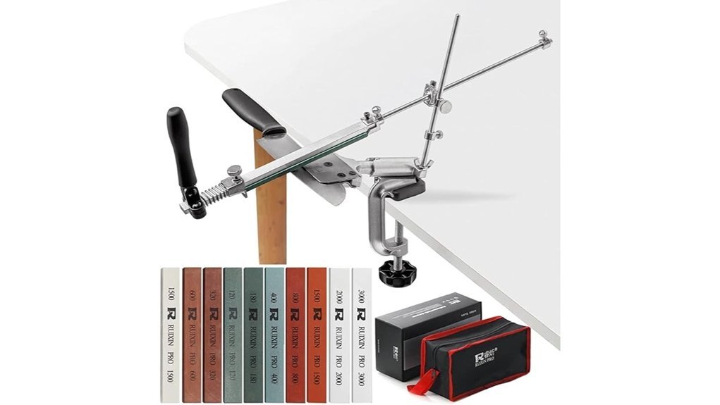 The Best Sharpening Angle for Kitchen Knives, Explained ruixin pro knife sharpener