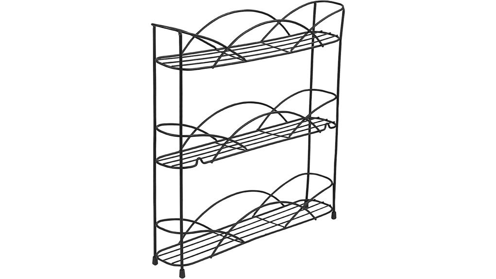 wall mounted spice rack