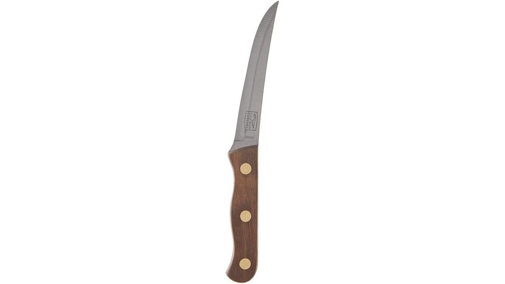 walnut steak knife set