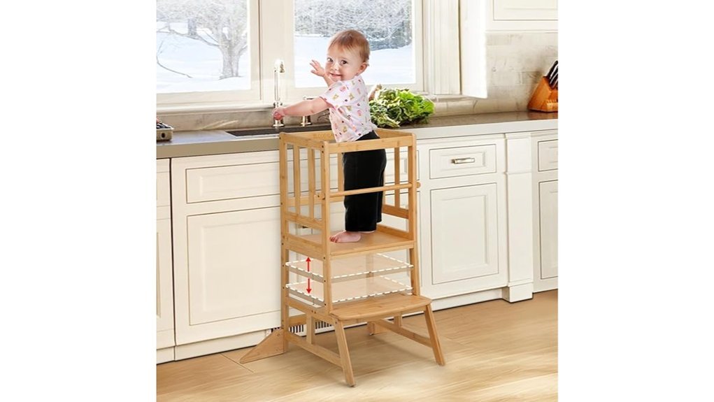 toddler kitchen standing tower