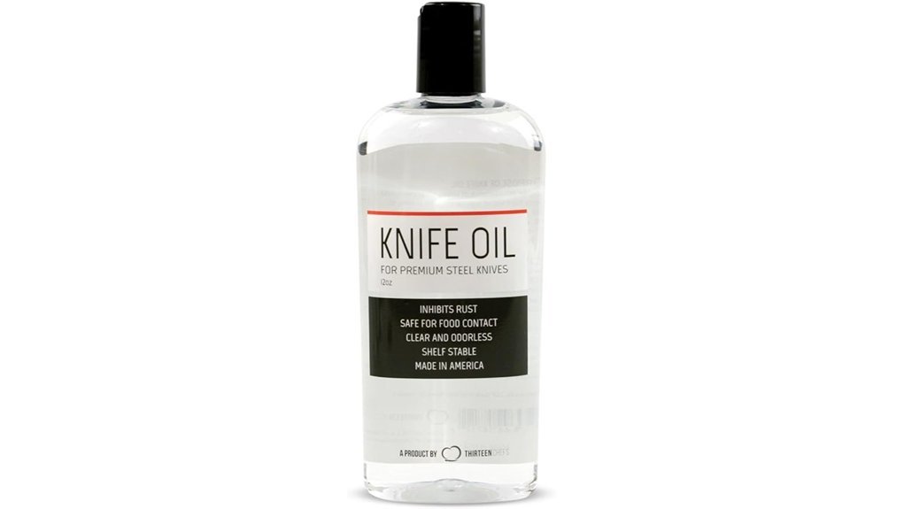 thirteen chefs knife oil