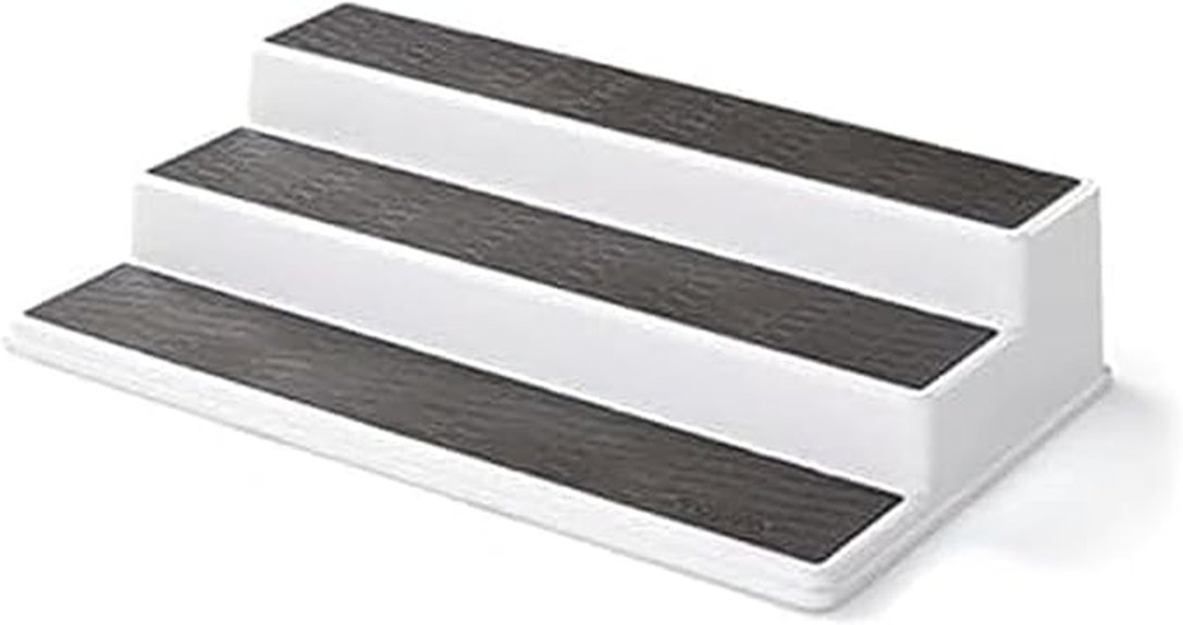 three tier spice rack