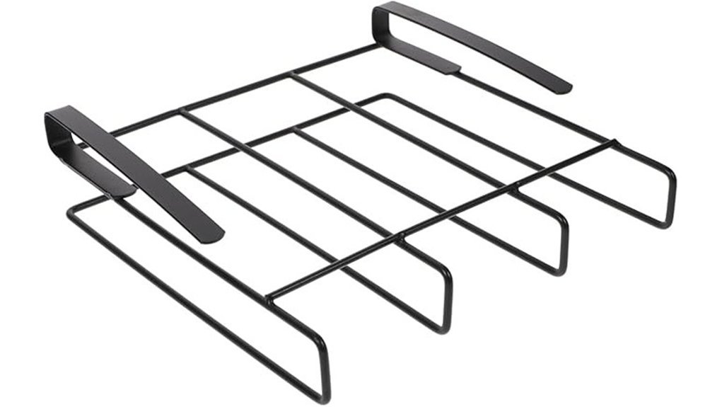 under cabinet cutting board holder