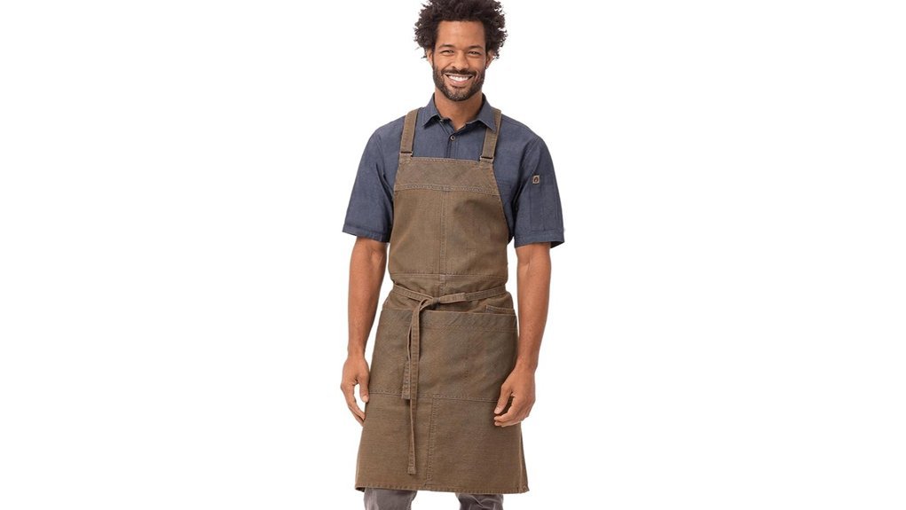 Best Crossback Aprons Home Cooks Swear By unisex cross back bib apron