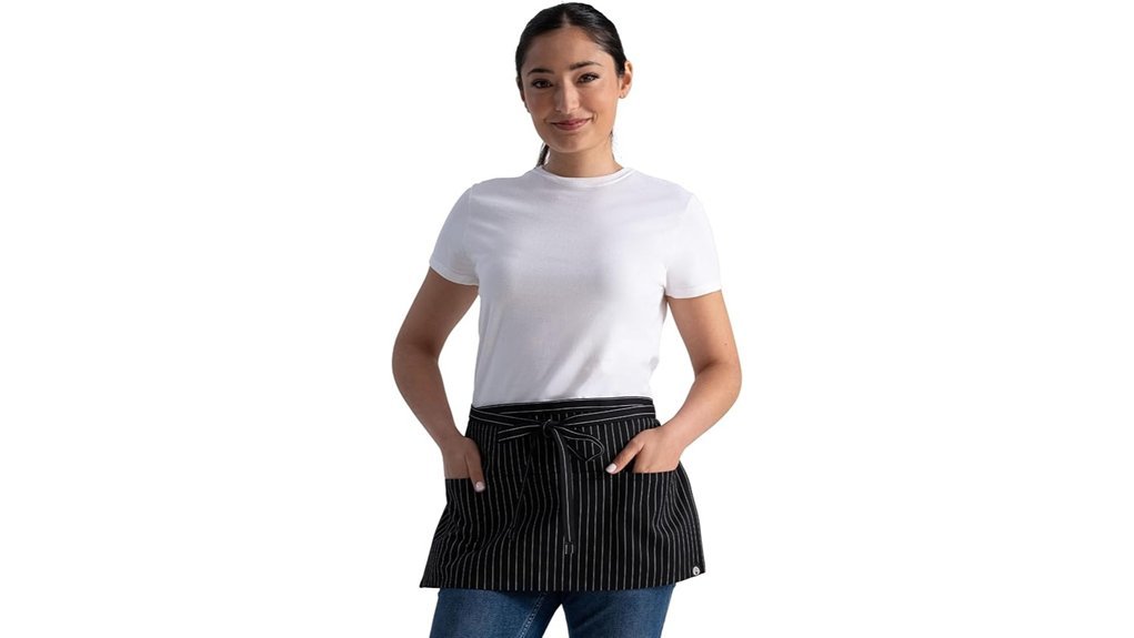 Best Server Aprons Waitstaff Actually Love to Wear unisex waitress apron design
