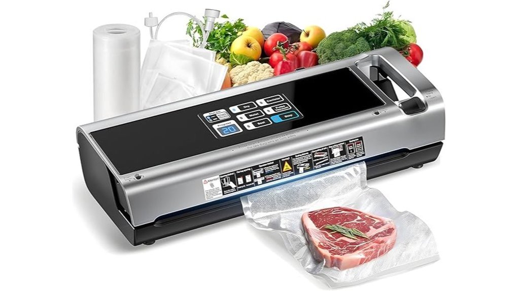 vacuum sealer with cutter