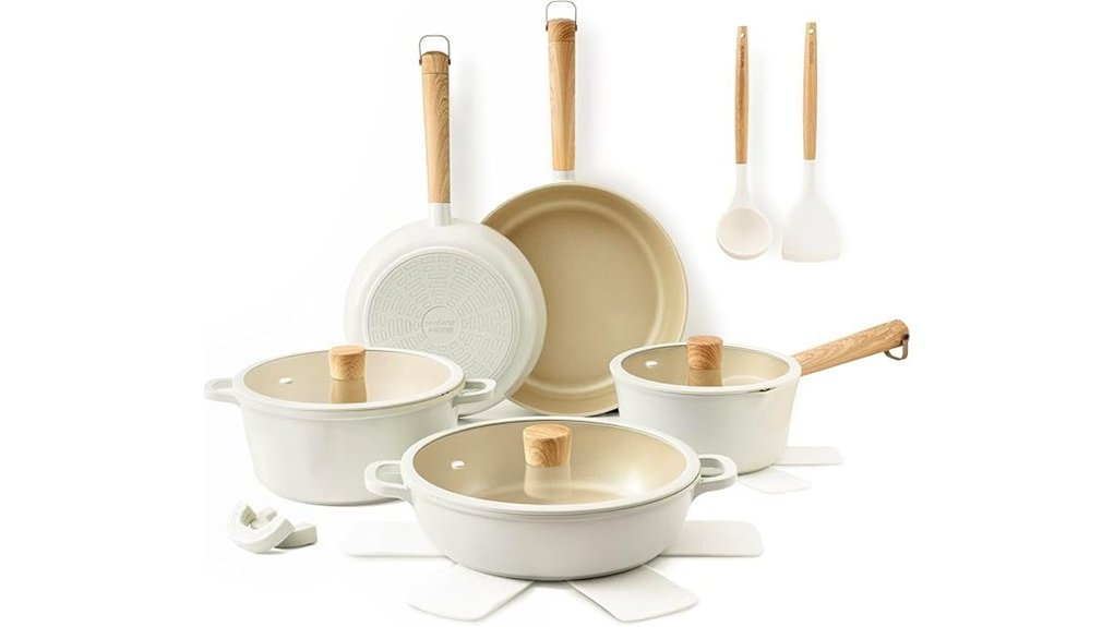 versatile nonstick cookware set
