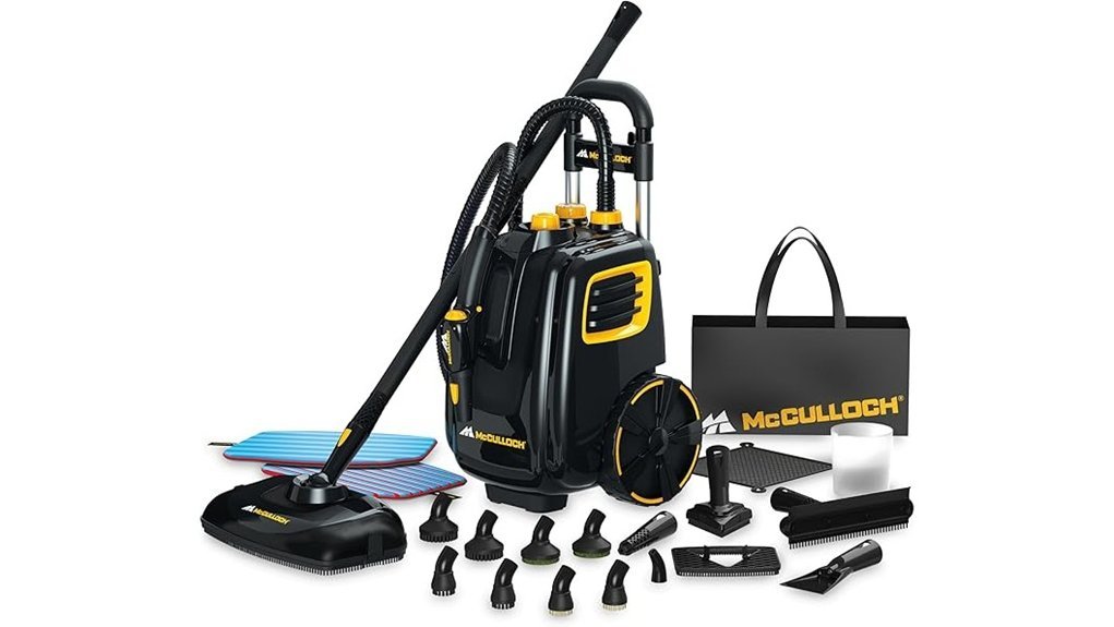 versatile canister steam cleaner