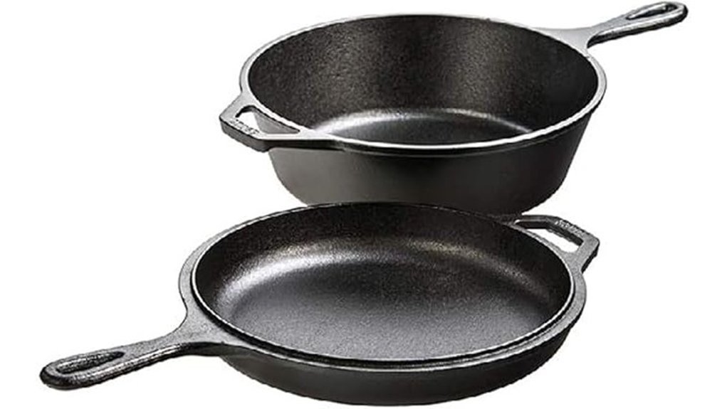 versatile cast iron cookware