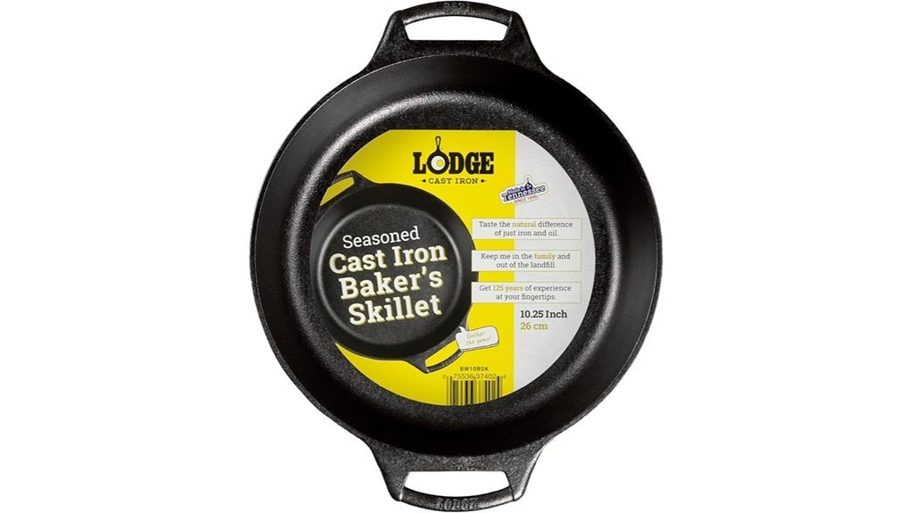 versatile cast iron skillet